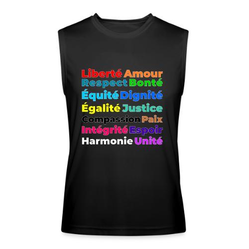 Words of Light - Men’s Performance Sleeveless Shirt
