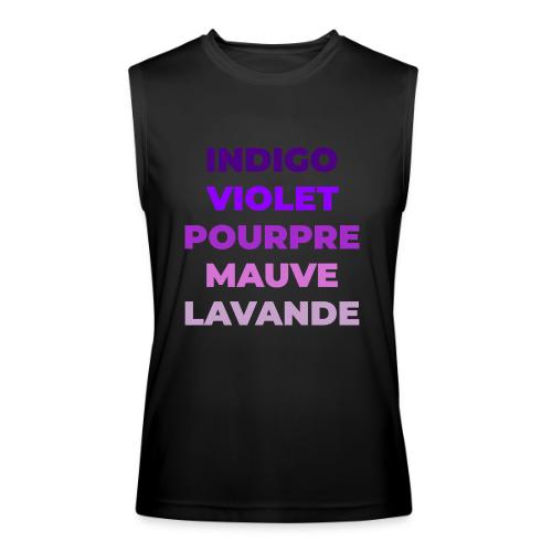 Shades of purple - Men’s Performance Sleeveless Shirt