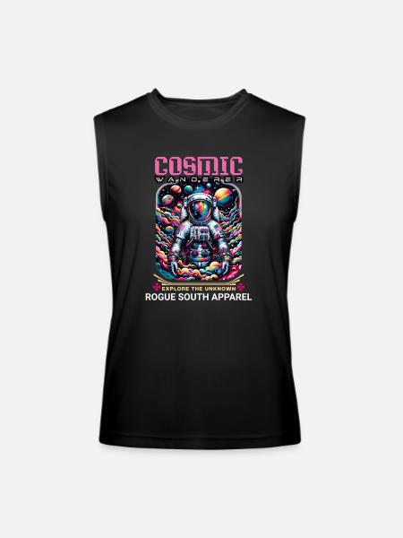 Cosmic Wanderer - Men’s Performance Sleeveless Shirt - black
