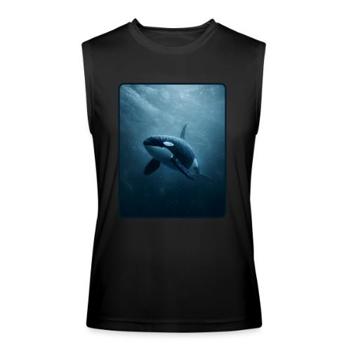 Orca Ocean Wildlife Design - Men’s Performance Sleeveless Shirt