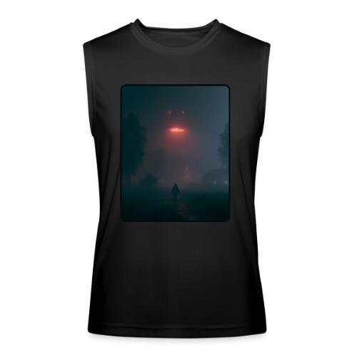Mysterious UFO Encounter Design - Men’s Performance Sleeveless Shirt