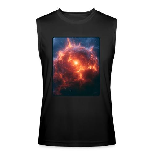 Exploding Supernova Space Art - Men’s Performance Sleeveless Shirt