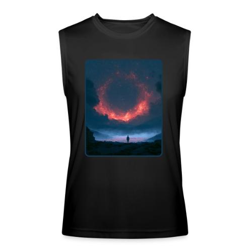 Supernova Reflection Space Scene - Men’s Performance Sleeveless Shirt
