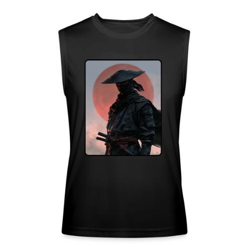 Ninja Warrior Under the Red Sun - Men’s Performance Sleeveless Shirt