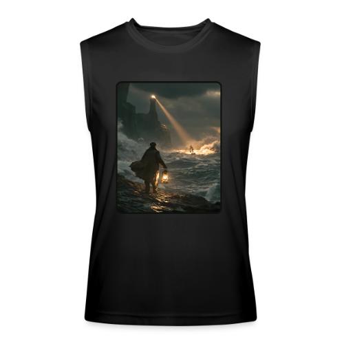The Lone Lightkeeper's Beacon - Men’s Performance Sleeveless Shirt