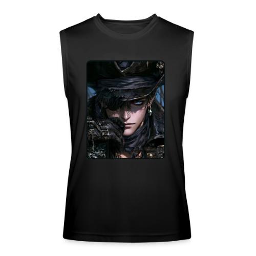 Dark Anime Pirate Warrior - Men’s Performance Sleeveless Shirt