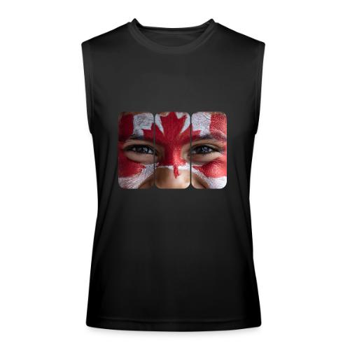 Proudly Canadian - Men’s Performance Sleeveless Shirt