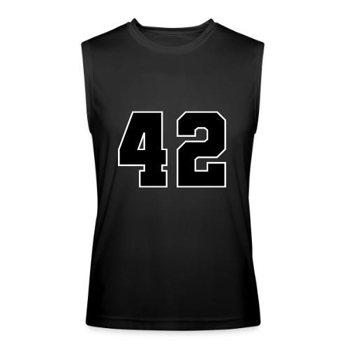 Varsity Number 42 Sports Style - Men’s Performance Sleeveless Shirt