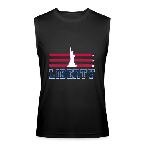USA: Stars of Liberty - Men’s Performance Sleeveless Shirt