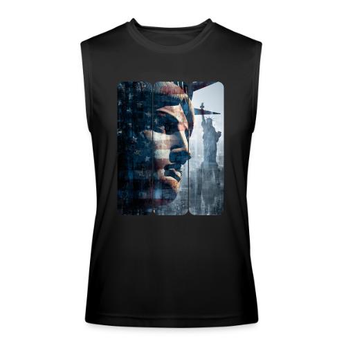 USA: Liberty in Three Visions - Men’s Performance Sleeveless Shirt