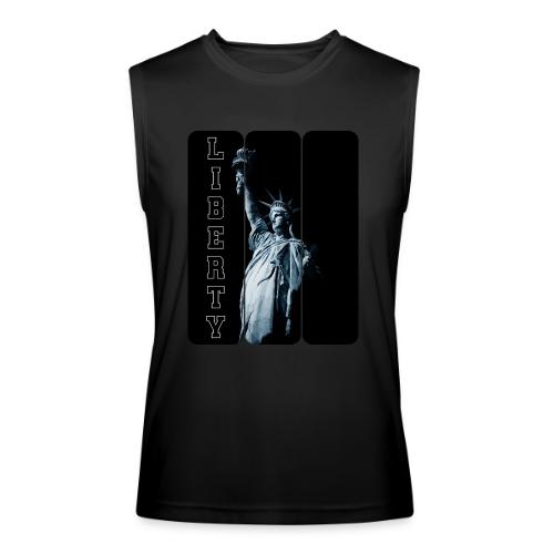 USA: Vertical Liberty - Men’s Performance Sleeveless Shirt
