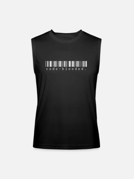 Code blooded - Men’s Performance Sleeveless Shirt - black