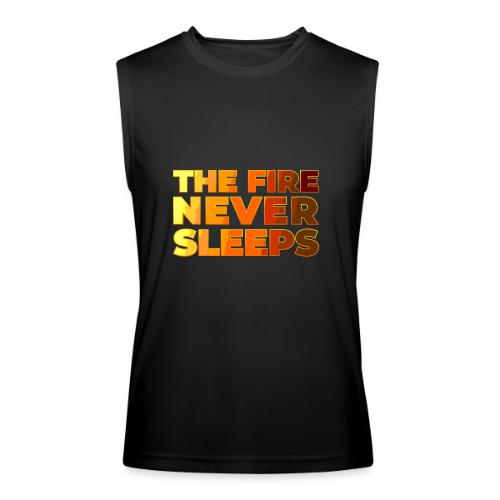 The fire never sleeps - Men’s Performance Sleeveless Shirt
