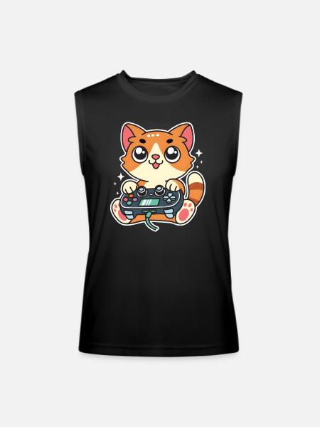 Joy Games - Men’s Performance Sleeveless Shirt - black - Front