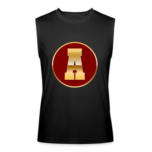 Letter A – Capital Varsity Alphabet Monogram - Men’s Performance Sleeveless Shirt