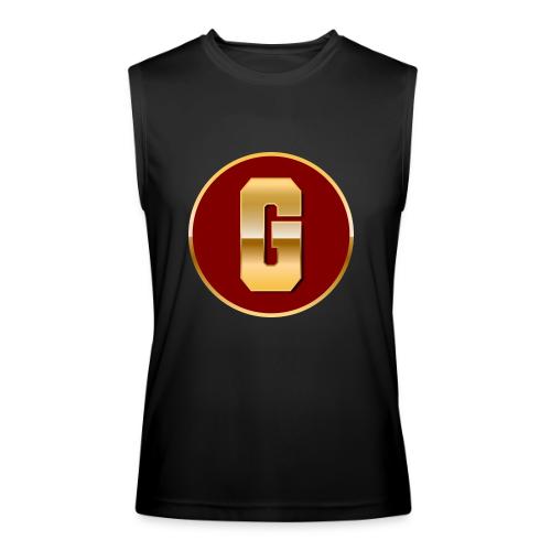 Letter G – Capital Varsity Alphabet Monogram - Men’s Performance Sleeveless Shirt
