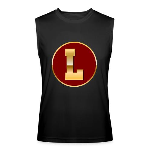 Letter L – Capital Varsity Alphabet Monogram - Men’s Performance Sleeveless Shirt
