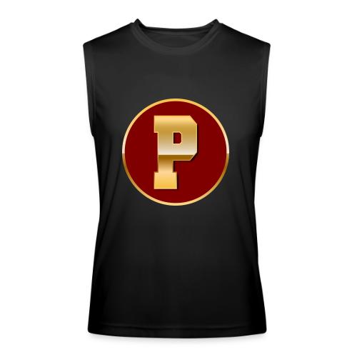 Letter P – Capital Varsity Alphabet Monogram - Men’s Performance Sleeveless Shirt