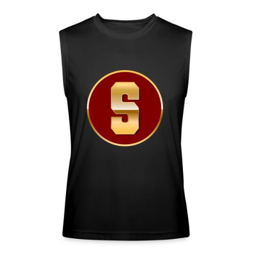 Letter S – Capital Varsity Alphabet Monogram - Men’s Performance Sleeveless Shirt