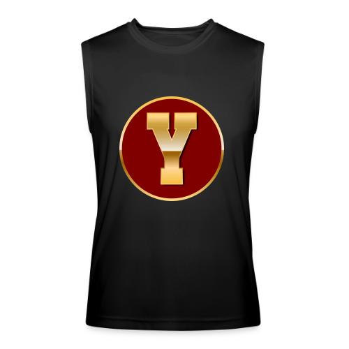 Letter Y – Capital Varsity Alphabet Monogram - Men’s Performance Sleeveless Shirt
