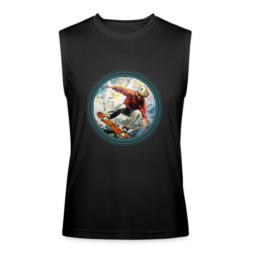Skateboarding Fuel - Men’s Performance Sleeveless Shirt