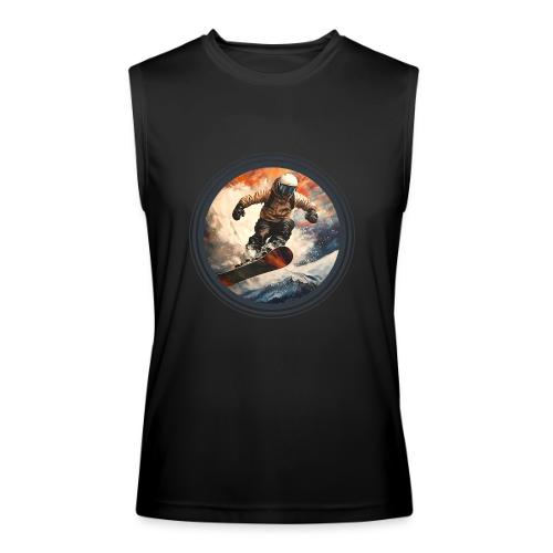 Snowboarding Elevation - Men’s Performance Sleeveless Shirt