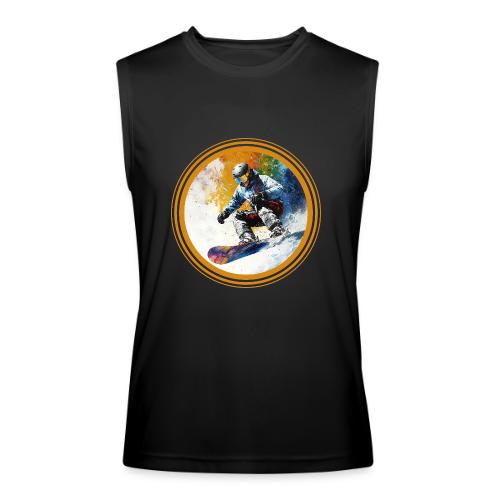 Snowboarding Dreams - Men’s Performance Sleeveless Shirt