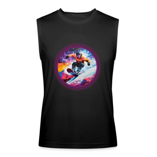 Snowboarding Spirit - Men’s Performance Sleeveless Shirt