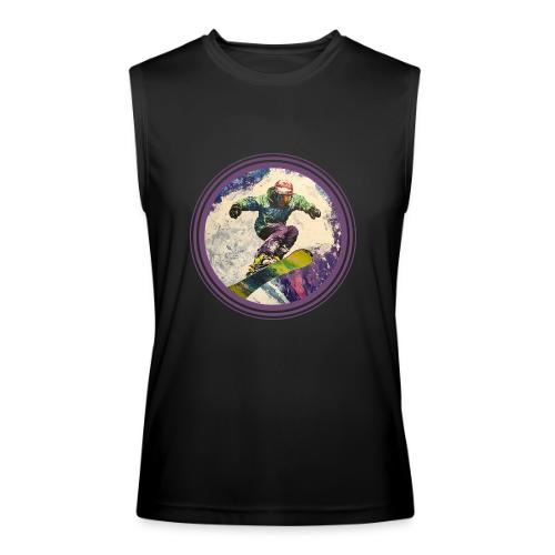 Snowboarding Soul - Men’s Performance Sleeveless Shirt