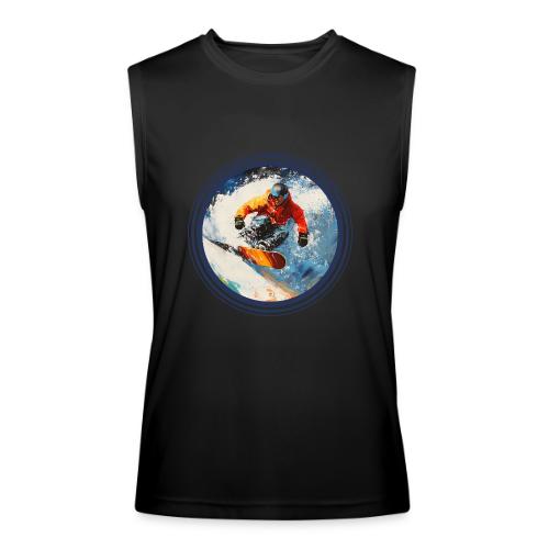 Snowboarding Rebel - Men’s Performance Sleeveless Shirt