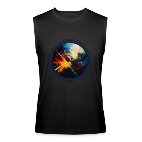 Planets in Turmoil - Men’s Performance Sleeveless Shirt