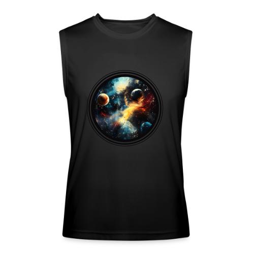 Painted Cosmos of Planets - Men’s Performance Sleeveless Shirt