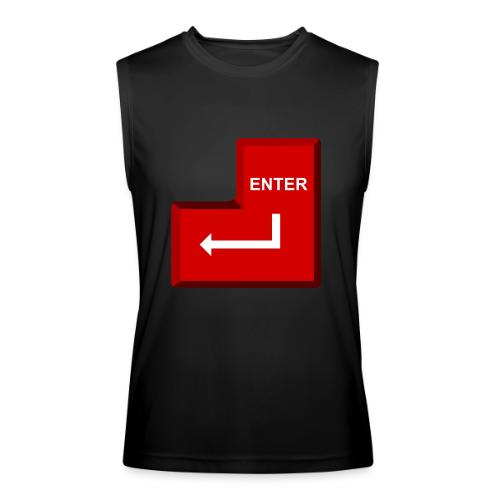 Just Press Enter - Men’s Performance Sleeveless Shirt