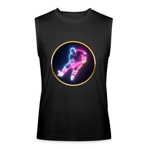 Hockey: Neon Ice Striker - Men’s Performance Sleeveless Shirt