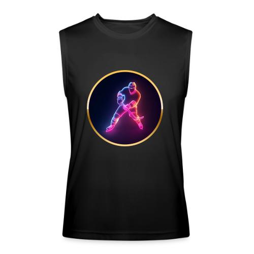 Hockey: Neon Ice Strike - Men’s Performance Sleeveless Shirt