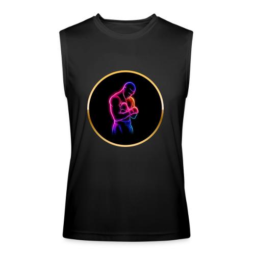 Boxing: Neon Power Guard - Men’s Performance Sleeveless Shirt