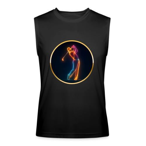 Neon Golf Motion - Men’s Performance Sleeveless Shirt