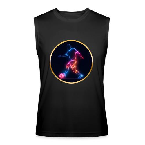 Soccer: Electric Kick Ring - Men’s Performance Sleeveless Shirt