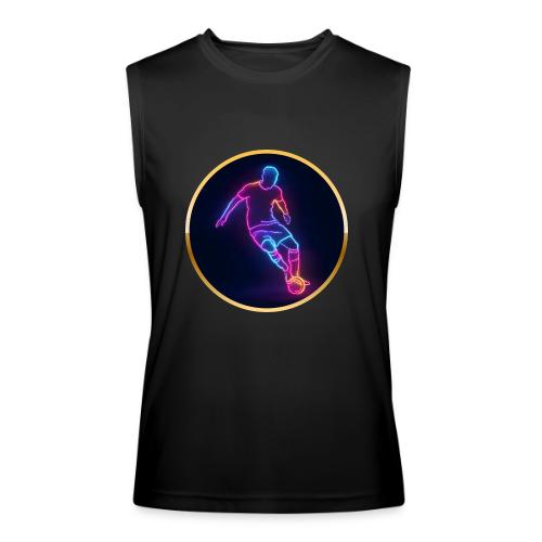Soccer: Neon Golden Goal - Men’s Performance Sleeveless Shirt