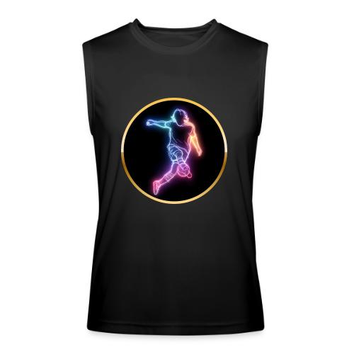 Soccer: Neon Goal Fusion - Men’s Performance Sleeveless Shirt