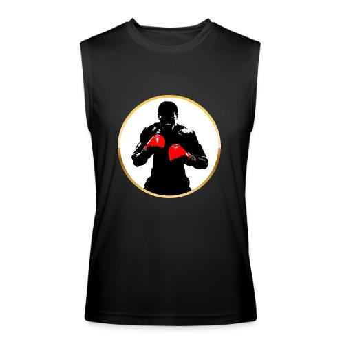 Boxing: Golden Ring Fighter - Men’s Performance Sleeveless Shirt