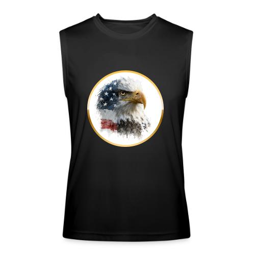 USA: Patriot Wing Emblem - Men’s Performance Sleeveless Shirt