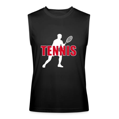 Red Court Tennis - Men’s Performance Sleeveless Shirt