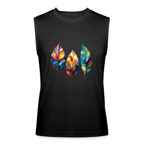 Art: Colorful Leaf Harmony - Men’s Performance Sleeveless Shirt