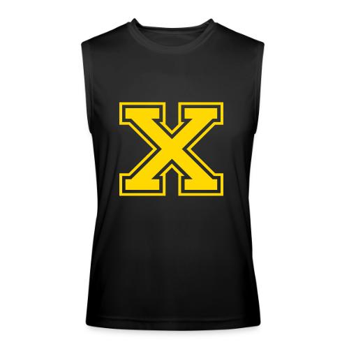 Letter X – Capital Athletic Alphabet Monogram - Men’s Performance Sleeveless Shirt