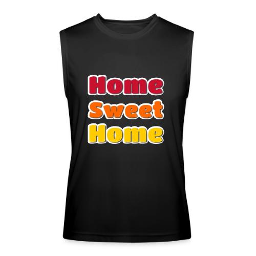 Home Sweet Home Colorful Typography - Men’s Performance Sleeveless Shirt