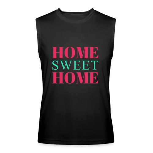 Home Sweet Home Typography Design - Men’s Performance Sleeveless Shirt