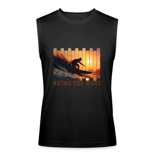 Surfing: Catch the Wave - Men’s Performance Sleeveless Shirt