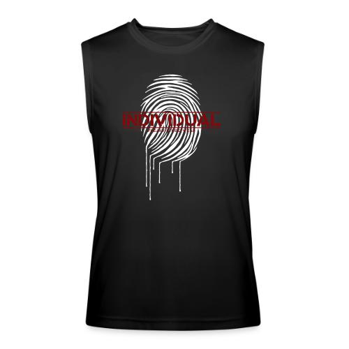 individual - white - Men’s Performance Sleeveless Shirt