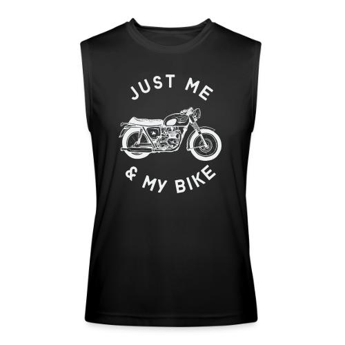 Just Me and My Bike - Men’s Performance Sleeveless Shirt